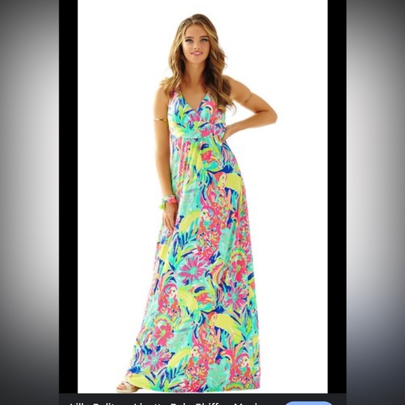 Lilly Pulitzer Maxi Dress - Picture 1 of 15